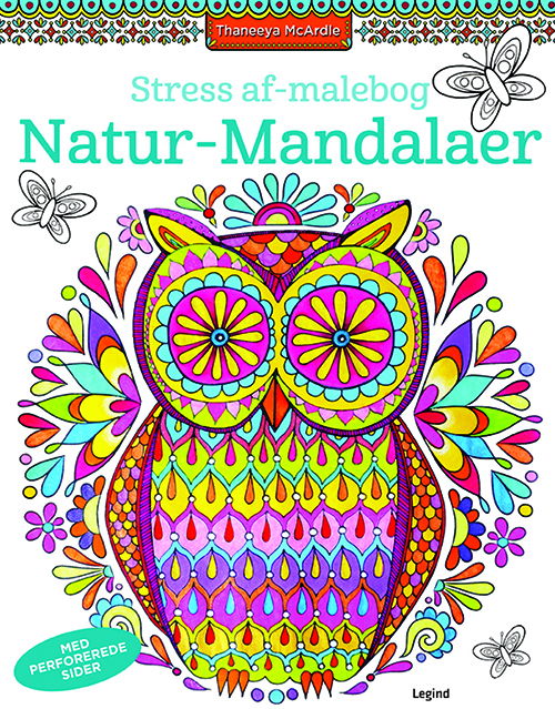 Cover for Thaneeya McArdle · Stress-af: Natur-Mandalaer (Paperback Book) (2015)