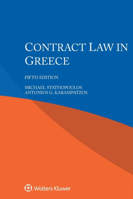 Cover for Michael Stathopoulos · Contract Law in Greece (Paperback Book) [5th edition] (2022)