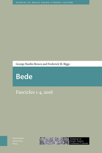 Cover for George Brown · Bede: Part 2 - Sources of Old English and Anglo-Latin Literary Culture (Hardcover bog) (2018)