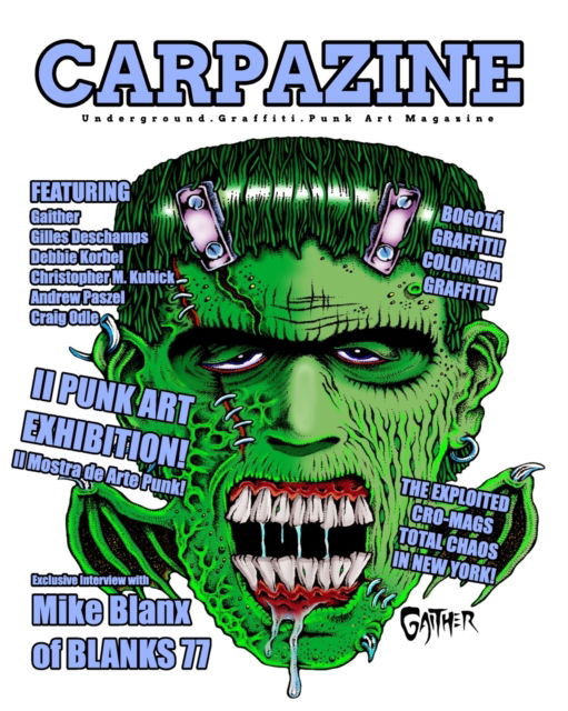 Cover for Carpazine · Carpazine Art Magazine Issue Number 33: Underground.Graffiti.Punk Art Magazine (Paperback Book) (2022)