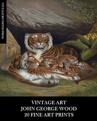 Cover for Vintage Revisited Press · Vintage Art: John George Wood: 20 Fine Art Prints: Natural History Ephemera for Framing, Collages and Junk Journals (Paperback Book) (2024)