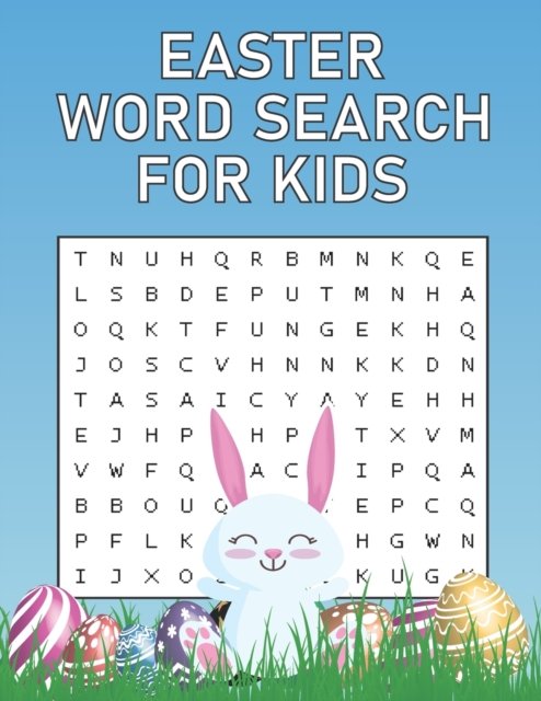 Cover for Word Search Place · Easter Word Search For Kids: Happy Easter Word Search Puzzle Book Gift for Spring Season And Easter Day Lover (Paperback Book) (2021)