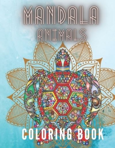 Cover for For You · Mandala Animals coloring book (Paperback Book) (2021)