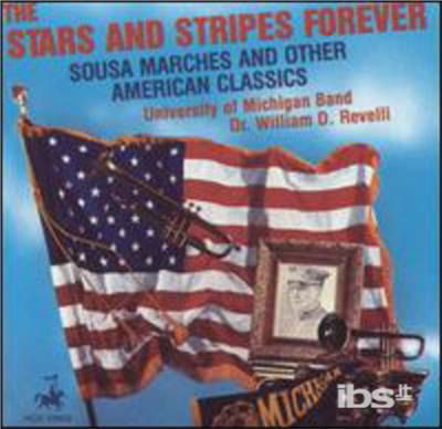 Cover for University Of Michigan Ba · Stars And Stripes Forever (CD) (1990)
