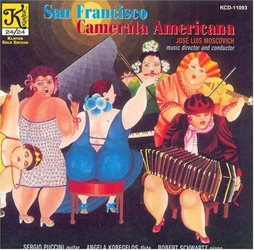Cover for San Francisco Camerata Americana / Moscovich · Spirals (CD) (1998)