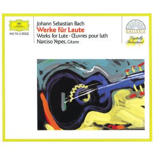 Cover for Narciso Yepes · Johann Sebastian Bach: Works for Lute (CD)