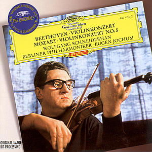 Violin Concerto / Violin Concerto 5 - Beethoven / Mozart / Jochum / Schneiderhan - Musiikki - DEUTSCHE GRAMMOPHON - 0028944740325 - tiistai 13. helmikuuta 1996