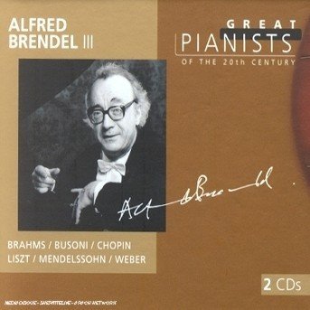 Cover for Brendel Alfred · Brahms / Busoni / Chopin / Lis (CD) (2003)