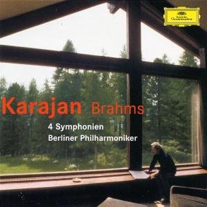 Cover for Berliner Philharmoniker / Karajan · Brahms: 4 Symphonies (CD) [Remastered edition] (2003)