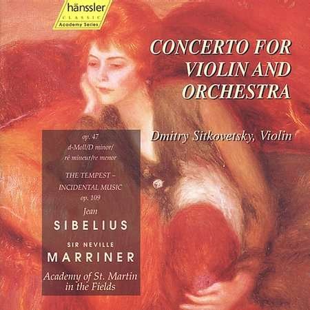 Cover for Sibelius / Sitkovetsky / Marriner · Violin Concertos (CD) (2000)