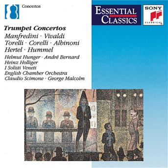 Trumpet Concertos - Hunger,helmut / Manfredini / Vivaldi / Corelli - Musiikki - SON - 0074644766325 - tiistai 7. tammikuuta 1992