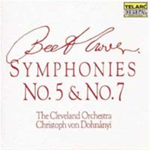 Symph.No.5&7 - Beethoven - Música - TELARC - 0089408016325 - 2 de maio de 1988