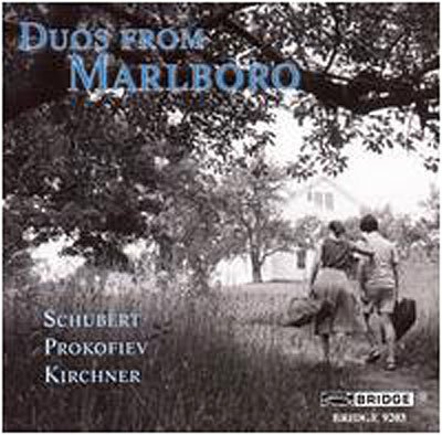 Cover for Schubert / Prokofiev / Kirchner / Levin / Denk · Duos from Marlboro (CD) (2006)