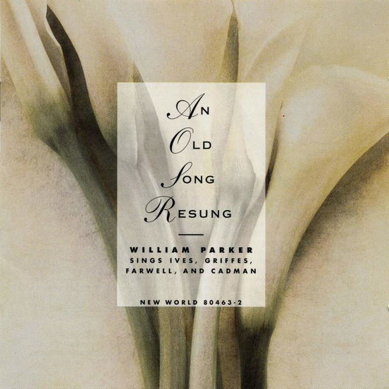 Cover for An Old Song Resung  Works by I (CD) (1995)