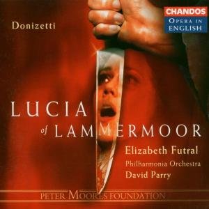 Cover for Donizetti / Futral / Rice / Chaundy / Parry / Opie · Lucia of Lammermoor (Sung in English) (CD) (2002)