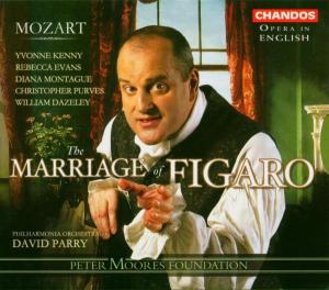 Marriage of Figaro - Mozart / Purves / Evans / Kenny / Motague / Parry - Musiikki - OPERA IN ENGLISH - 0095115311325 - tiistai 21. syyskuuta 2004