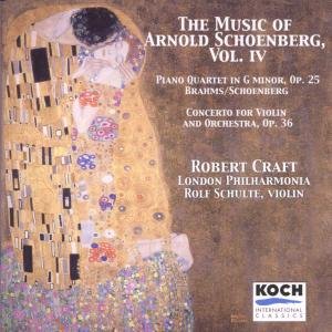 Cover for Craft · Schoenberg Vol Iv (CD) (2000)