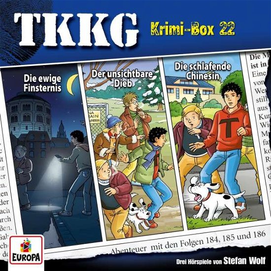Cover for Tkkg · Krimi-box 22 (Folgen 184,185,186) (CD) (2018)