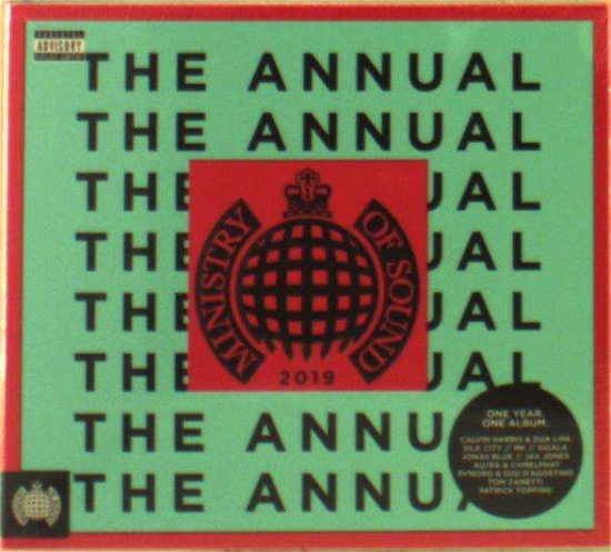 Cover for Ministry of Sound The Annual 2019 · The Annual 2019 (CD) (2018)
