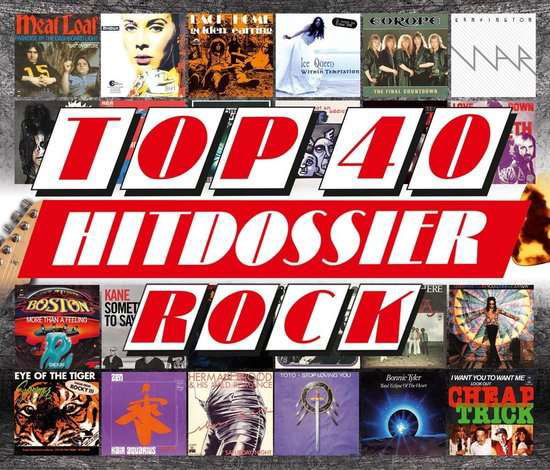 Various Artists · Top 40 Hitdossier - Rock (CD) (2020)