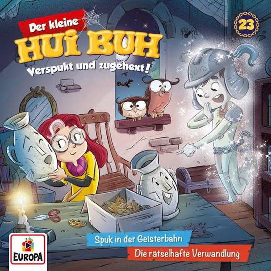 Cover for Der Kleine Hui Buh · 023/spuk in Der Geisterbahn / Die Rätselhafte Verwan (CD) (2021)