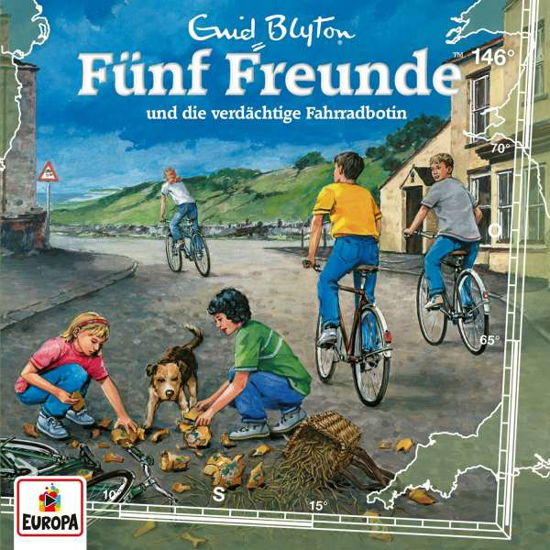Cover for Fünf Freunde · Folge 146: Und Die Verdächtige Fahrradbotin (CD) (2022)