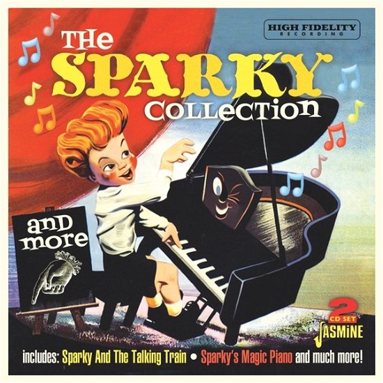 Cover for Sparky Collection · Sparky &amp; the Talking Train Sparky's Magic Piano &amp; (CD) (2023)