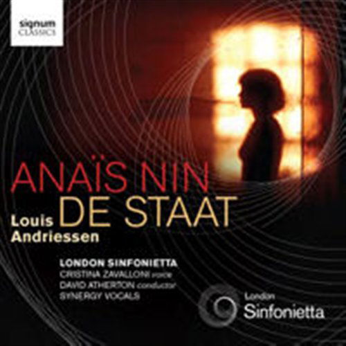 Anais Nin/de Staat - L. Andriessen - Music - SIGNUM CLASSICS - 0635212027325 - December 7, 2011