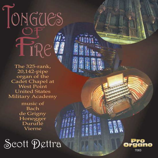 Cover for Tongues of Fire: Organ at West Point / Various (CD) (2001)