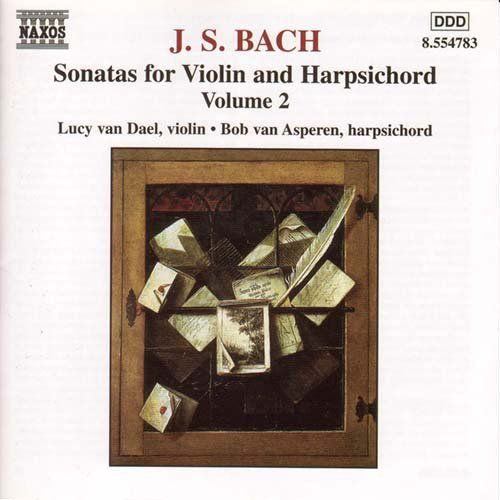 Sonatas For Violin Vol.2 - Johann Sebastian Bach - Música - NAXOS - 0636943478325 - 3 de dezembro de 2000