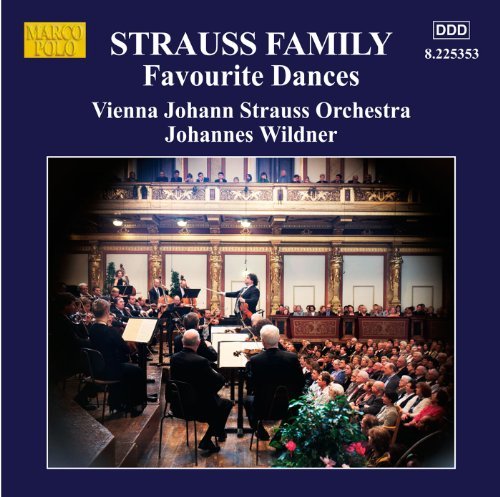 Cover for Vienna Johann Strauss Orch · Straussfavourite Dances (CD) (2012)