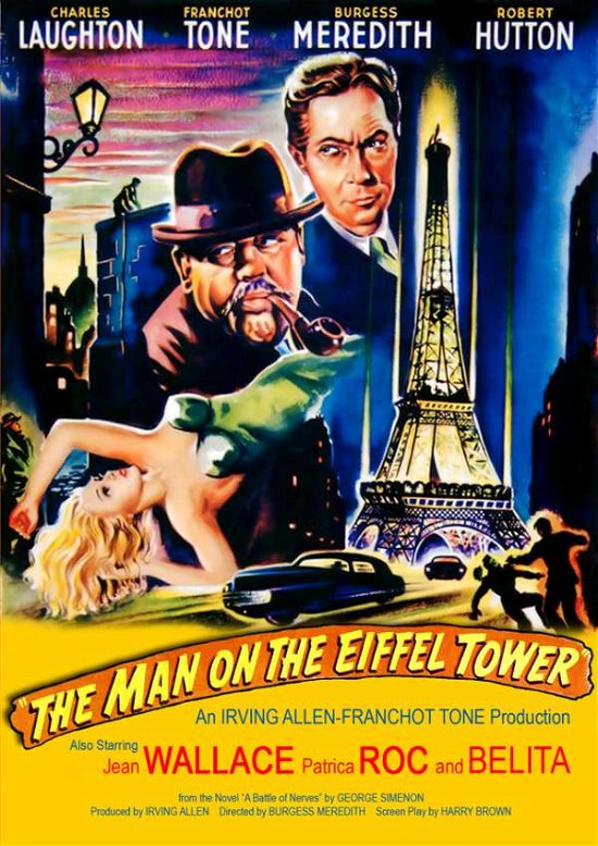 Cover for Man on the Eiffel Tower (DVD) (2015)