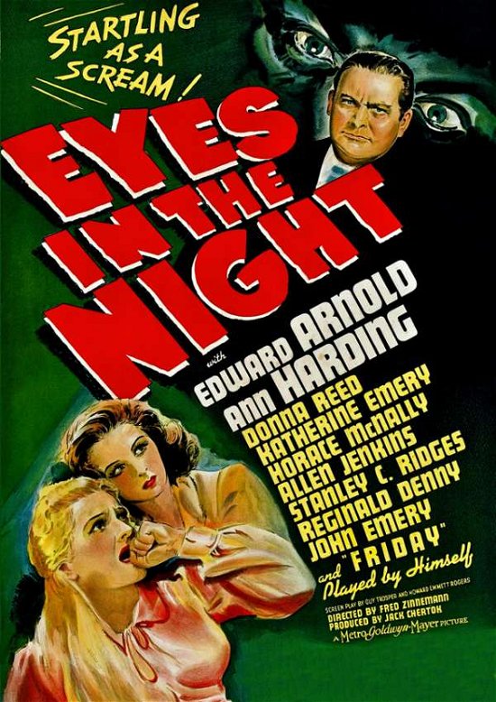 Cover for Eyes in the Night (DVD) (2015)