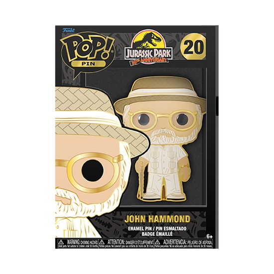 Cover for Jurassic Park · Pop Large Enamel Pin N° 20 - John (Toys)