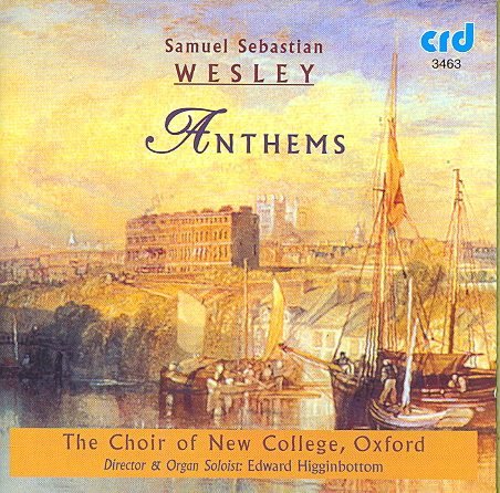 Cover for Wesley / Choir of New College Oxford · Ascribe Unto the Lord (CD) (2009)