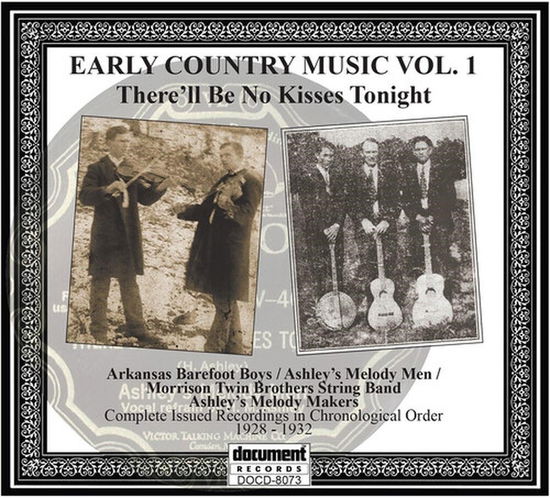 Cover for There'll Be No Kisses Tonight: Early Country / Var (CD) (2024)