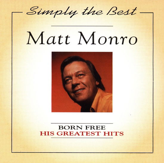 Born Free  His Greatest Hits - Matt Monro - Musik - Disky - 0724348600325 - 16. Oktober 2018