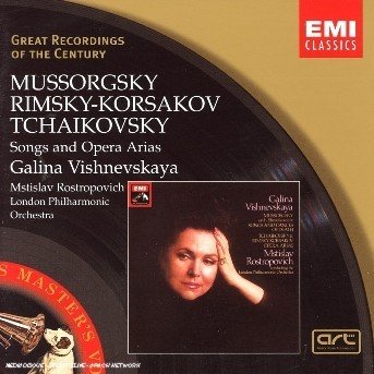 Cover for Vishnevskaya Galina · Mussorgsky: Songs And Opera Arias (CD)