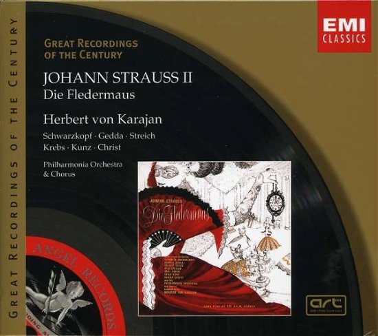 Fledermaus-comp Opera - J. Strauss - Musik - EMI Classics - 0724356715325 - 21. september 1999