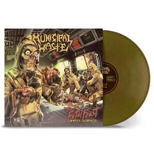 Cover for Municipal Waste · The Fatal Feast (LP) [Gold Vinyl edition] (2025)