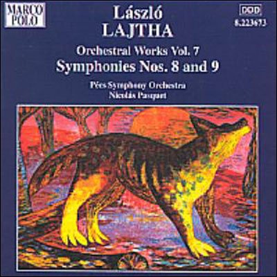 Cover for Lajtha / Pasquet / Pecs Symphony Orchestra · Orchestral Works 7 (CD) (2001)