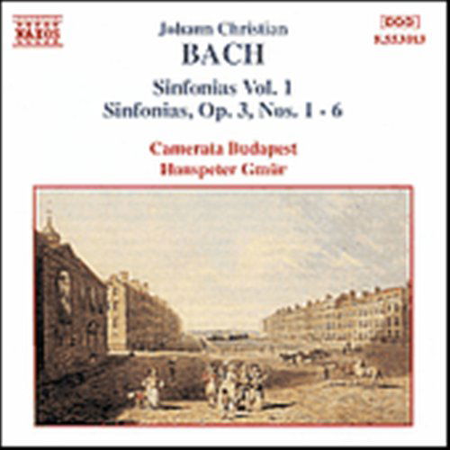 Cover for Bach / Gmur / Camerata Budapest · Sinfonias 1 (CD) (1995)