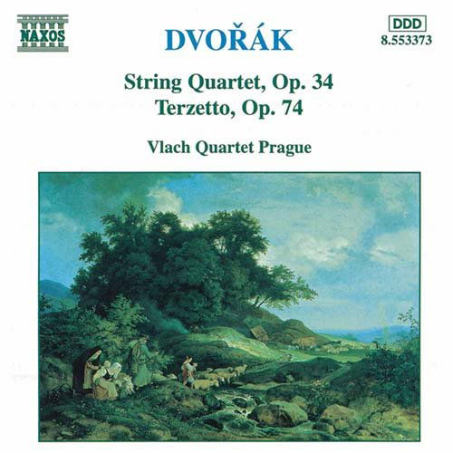 String Quartet Op 34 - Dvorak / Vlach Quartet Prague - Música - NAXOS - 0730099437325 - 19 de novembro de 1996