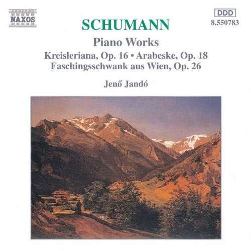 Kreisleriana Op 16 / Arabeske Op 18 - Schumann / Jando - Musiikki - NCL - 0730099578325 - tiistai 15. helmikuuta 1994