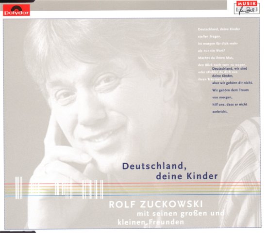 Cover for Rolf Zuckowski · Deutschland,deine Kinder (MCD) (1999)