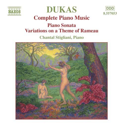 Complete Piano Music - P. Dukas - Musiikki - NAXOS - 0747313205325 - tiistai 19. toukokuuta 2009