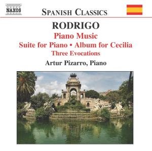 Rodrigo / Piano Music - Vol. 2 - Artur Pizarro - Musiikki - NAXOS - 0747313292325 - maanantai 30. huhtikuuta 2007