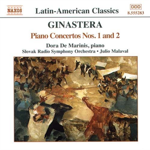 Cover for A. Ginastera · Piano Concertos 1 &amp; 2 (CD) (2001)