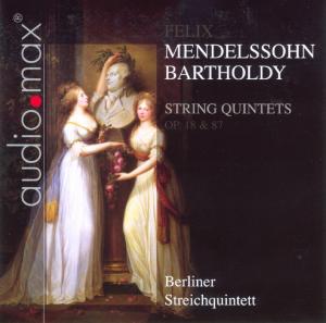 Cover for Berliner Streichquintett · String Quintets AudioMax Klassisk (CD) (2008)