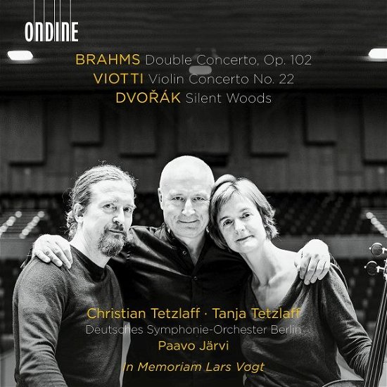 Cover for Tetzlaff, Christian / Deutsches Symphonie-Orchester Berlin / Paavo Jarvi / Tanja Tetzlaff · Brahms: Double Concerto, Op. 102 - Viotti: Violin Conce (CD) (2023)
